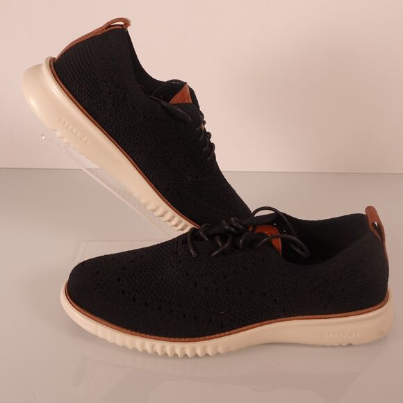 Cole Haan Zerogrand Mens 8M Black Stitchlite Oxford Wingtip Shoes C27568 NWOB